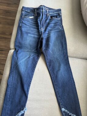 Ladies American Eagle Dark Blue Slim Jeans